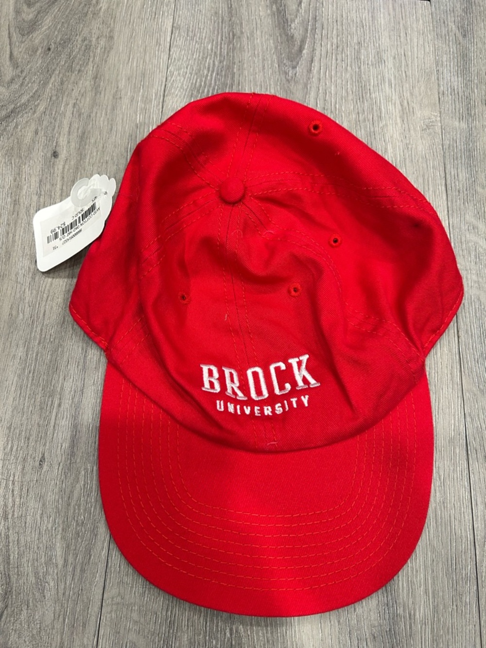 Brock University Red Baseball Cap